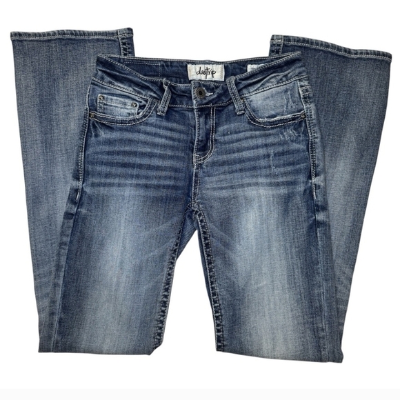 Daytrip Lynx Bootcut Denim Blue Jeans - Picture 3 of 9